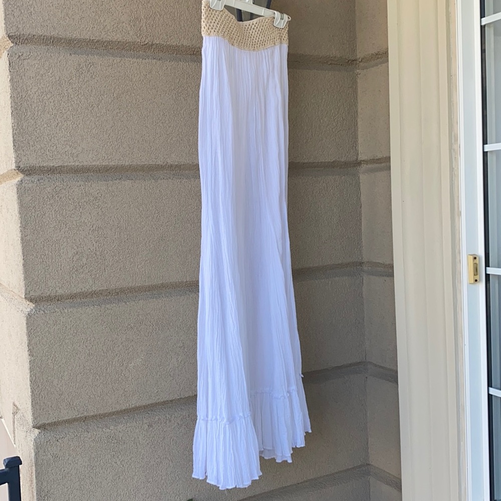 Superb white skirt /dress new